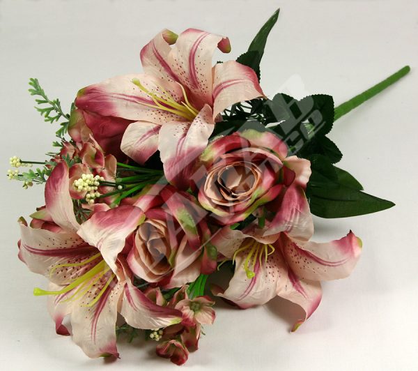 Kytica ruža ľalia hortenzia x12 JX1325