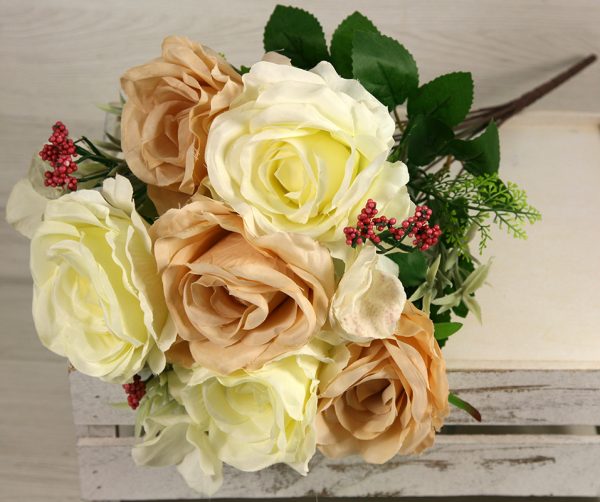 Kytica ruža hortenzia x12 JX2075